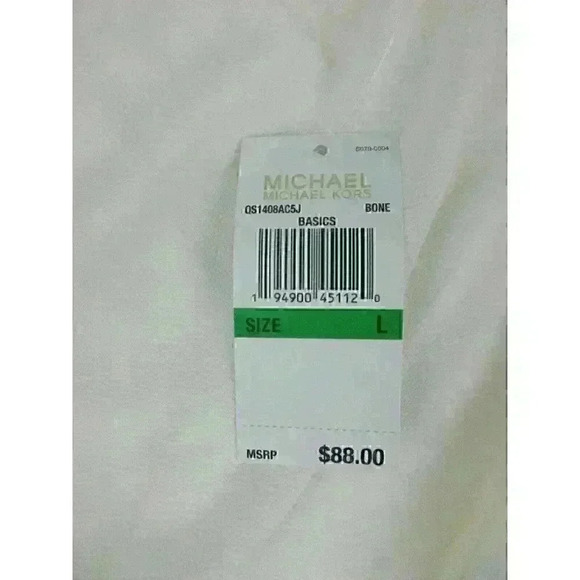 NEW! Michael Kors Women’s L Off-The-Shoulder Top NWT $88 - Picture 2 of 5